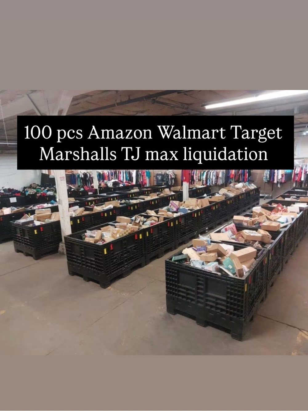 Amazon Walmart Marshalls target LIQUIDATION reseller MYSTERY BOX Overstock
